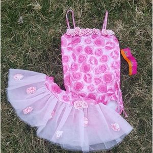 2pcs NWT 6x Kate Mack Swimsuit + Skirt